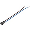 G4 Lampenfassung mit Zwillingslitze<br>max. 100 W/24 V (DC), 0,15 m Kabel, Kunststoff/Silikon