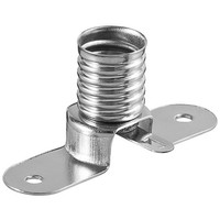 E10 Steg-Lampenfassung<br>max. 10 W/24 V (DC), Lötfahne (U)