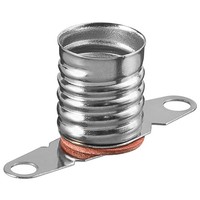 E10 Lampenfassung<br>max. 10 W/24 V (DC), Lötfahne (U)