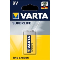 Varta 6F22/9V Block (2022)<br>Zinkchlorid Batterie, 9 V