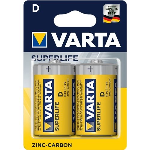 Varta R20/D (Mono) (2020)<br>Zinkchlorid Batterie, 1,5 V