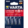 Varta LR03/AAA (Micro) (4703)<br>Alkali-Mangan Batterie (Alkaline), 1,5 V