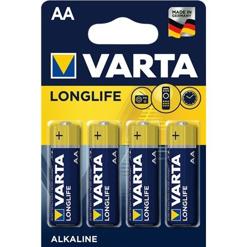 Varta LR6/AA (Mignon) (4106)<br>Alkali-Mangan Batterie (Alkaline), 1,5 V