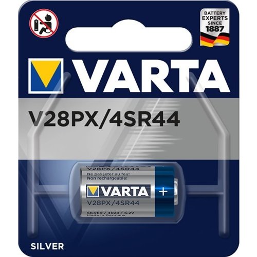 Varta 4SR44 (4028)<br>Silberoxid-Zink Batterie, 6,2 V