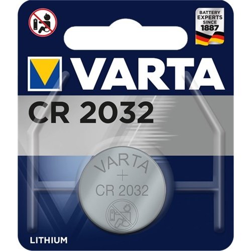 Varta CR2032 (6032)<br>Lithium-Knopfzelle, 3 V