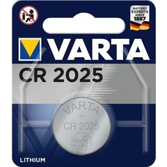 Varta CR2025 (6025)<br>Lithium-Knopfzelle, 3 V