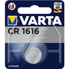 Varta CR1616 (6616)<br>Lithium-Knopfzelle, 3 V