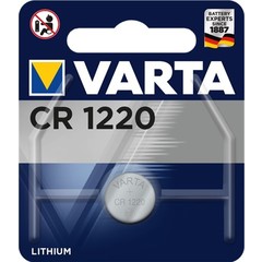 Varta CR1220 (6220)<br>Lithium-Knopfzelle, 3 V