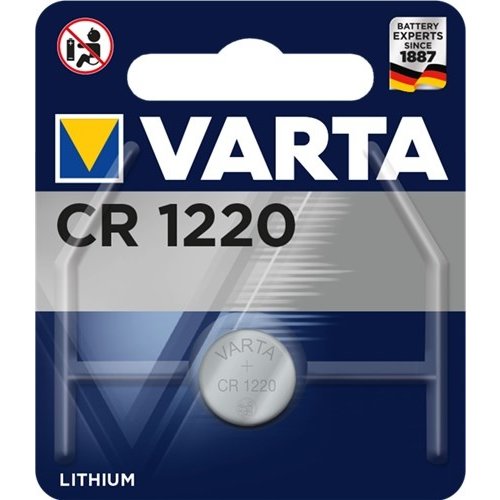 Varta CR1220 (6220)<br>Lithium-Knopfzelle, 3 V