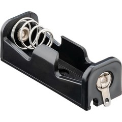 1x N (Lady) Batteriehalter<br>Lötfahne (U)