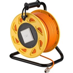 Mobile RJ45 Netzwerk Kabeltrommel Cat 7A