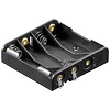 4x AAA (Micro) Batteriehalter<br>Lötfahne (U)