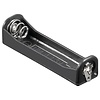 1x AAA (Micro) Batteriehalter<br>Lötfahne (U)