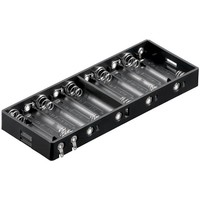 10x AA (Mignon) Batteriehalter<br>Lötfahne (U)