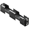 4x AA (Mignon) Batteriehalter<br>Druckknopf