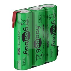 3x AA (Mignon) - 2100 mAh<br>Lötfahne (Z), Nickel-Metallhydrid Akku (NiMH), 3,6 V