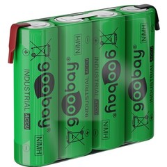 4x AA (Mignon) - 2100 mAh<br>Lötfahne (Z), Nickel-Metallhydrid Akku (NiMH), 4,8 V