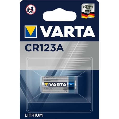 Varta CR123 (6205)<br>Foto Lithium Batterie, 3 V