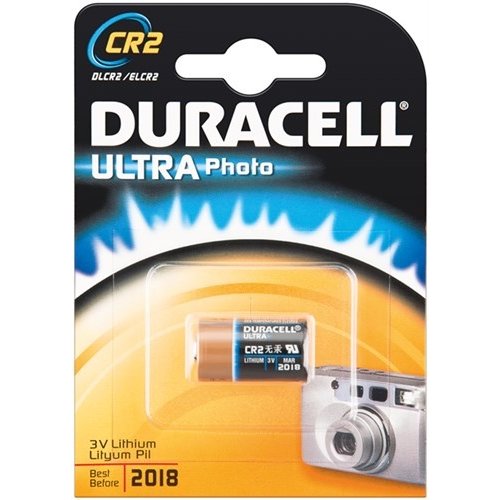 Duracell CR 2 (DLCR2)<br>Lithium Batterie, 3 V