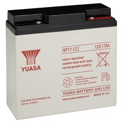 Yuasa Bleiakku 12 V, 17 Ah (NP17-12I)<br>Gewinde (M5) Bleiakku