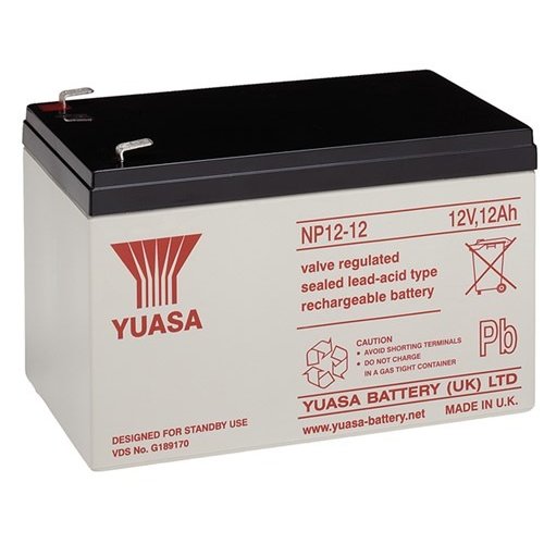 Yuasa Bleiakku 12 V, 12 Ah (NP12-12)<br>Bleiakku, VdS