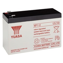Yuasa Bleiakku 12 V, 7,0 Ah (NP7-12)<br>Bleiakku, VdS