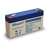 Ultracell Bleiakku 6 V, 1,3 Ah (UL1.3-6)<br>Faston (4,8 mm) Bleiakku