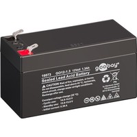 GO12-1,3 (1300 mAh, 12 V)<br>Faston (4,8 mm) Bleiakku