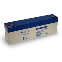 Ultracell Bleiakku 12 V, 2,4 Ah (UL2.4-12)<br>Faston (4,8 mm) Bleiakku, VdS