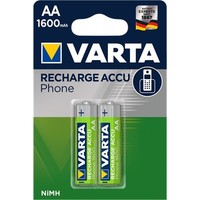Varta AA (Mignon)/HR6 (58399) - 1600 mAh<br>Nickel-Metallhydrid Akku (NiMH), 1,2 V