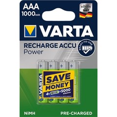 Varta AAA (Micro)/HR03 (5703) - 1000 mAh<br>LSD-NiMH Akku (Ready-to-Use), 1,2 V