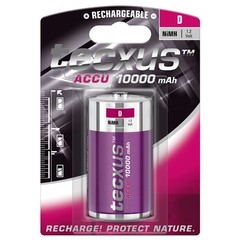 Tecxus D (Mono)/HR20 - 10000 mAh<br>Nickel-Metallhydrid Akku (NiMH), 1,2 V