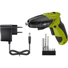 GOOBAY Profi Akkuschrauber 3,6 V mit LED-Leuchte