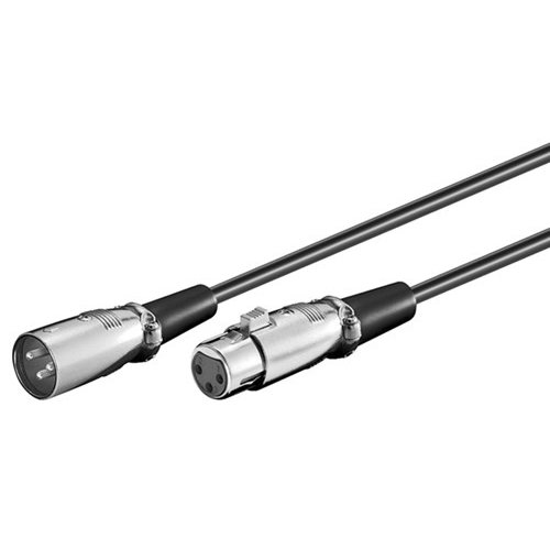 XLR Anschlusskabel<br>XLR-Stecker (3-Pin) > XLR-Buchse (3-Pin) 6M