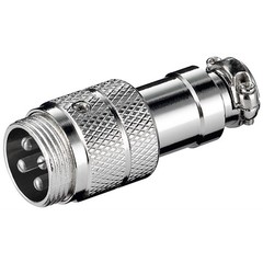Mikrofonstecker, 4 Pin<br>