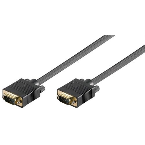 Full HD SVGA Monitorkabel, vergoldet<br>VGA-Stecker (15-polig) > VGA-Stecker (15-polig) 0.8M