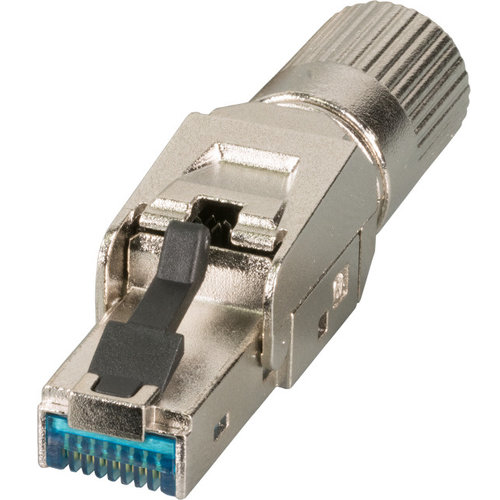 RJ45 Premium Stecker STP, Cat.6A/ClassEA, feldkonfektionierbar