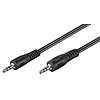 Audio Verbindungskabel AUX, 3,5 mm stereo, Flachkabel<br>Klinke 3,5 mm Stecker (3-Pin, stereo) > Klinke 3,5 mm Stecker (3-Pin, stereo) 5M