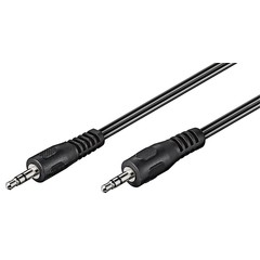 Audio Verbindungskabel AUX, 3,5 mm stereo, Flachkabel<br>Klinke 3,5 mm Stecker (3-Pin, stereo) > Klinke 3,5 mm Stecker (3-Pin, stereo) 5M
