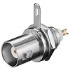 BNC-Einbaubuchse<br>mit Goldpin