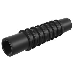 BNC-Tülle, schwarz<br>für RG 59