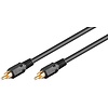 Koaxial Digital Audio Verbindungskabel, Cinch S/PDIF, zweifach geschirmt<br>Cinch-Stecker > Cinch-Stecker 10 m