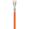 CAT 7A Netzwerkkabel, S/FTP (PiMF), Orange 250 Meter