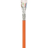 CAT 7A Netzwerkkabel, S/FTP (PiMF), Orange 250 M