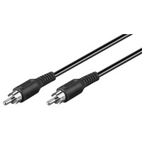 Mono Verbindungskabel Cinch<br>Cinch-Stecker > Cinch-Stecker 2m