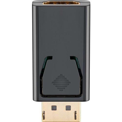 DisplayPort/HDMI™ Adapter 1.1, vergoldet<br>DisplayPort-Stecker > HDMI™-Buchse (Typ A)