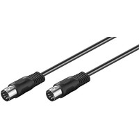 Audio Verbindungskabel DIN, geschirmt<br>DIN-Stecker 180° (5-Pin) > DIN-Stecker 180° (5-Pin) 1.5m
