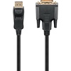 DisplayPort/DVI-D Adapterkabel 1.2<br>DisplayPort-Stecker > DVI-D-Stecker Dual-Link (24+1 pin) 3m