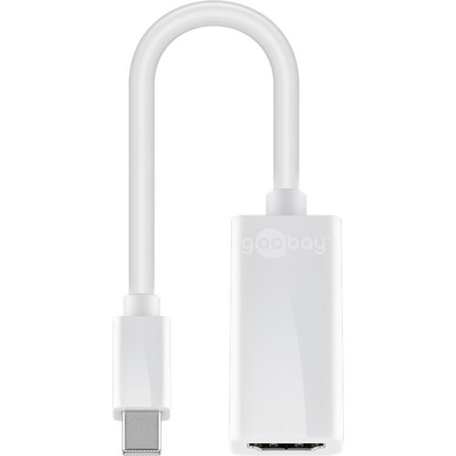 Mini DisplayPort/HDMI™ Adapterkabel 1.1<br>Mini DisplayPort-Stecker > HDMI™-Buchse (Typ A) 0.1m