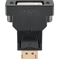 DisplayPort/DVI-D Adapter 1.1, vergoldet<br>DisplayPort-Stecker > DVI-I-Stecker Dual-Link (24+5 pin)